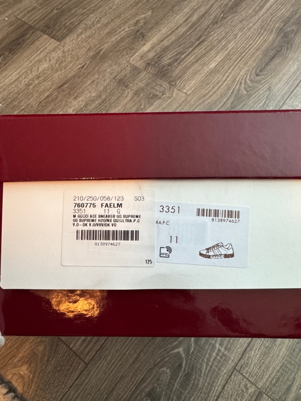 Gucci Men’s Ace Low-Top Sneakers - Picture 11 of 11